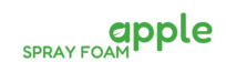 Green Apple Spray Foam PNG Logo